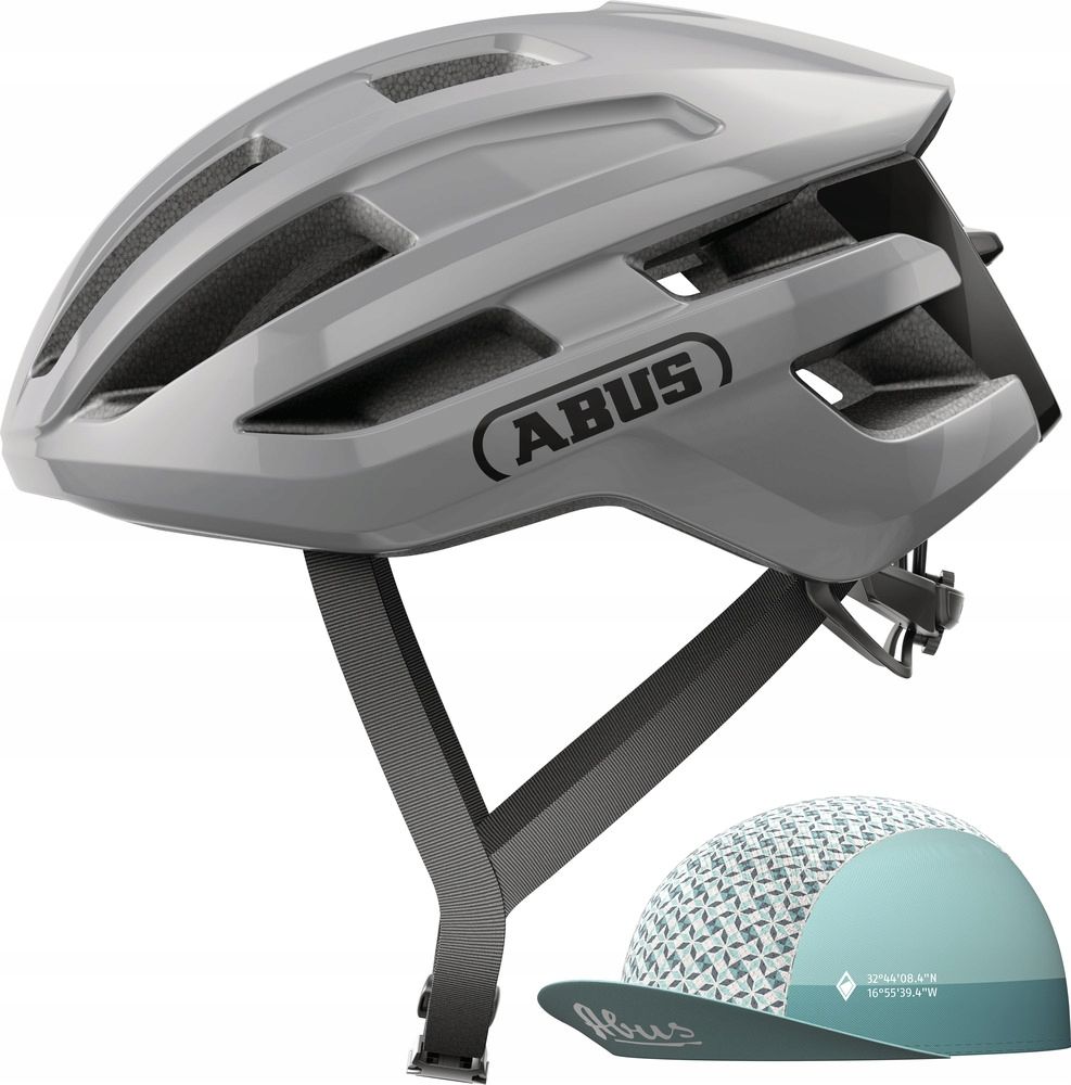 Abus PowerDome Ace Kask race grey L