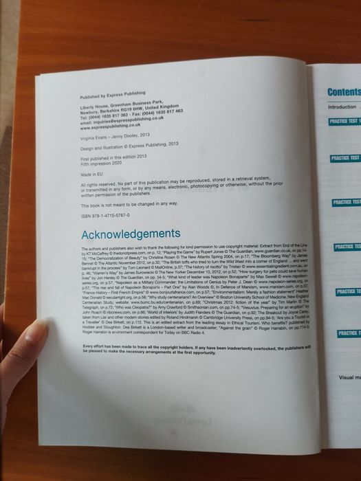 Livro CPE practice test inglês