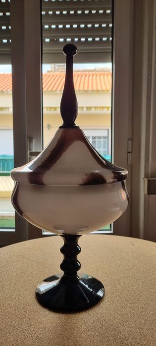 Bomboneira vidro marinha grande