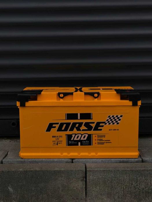 Акумулятор аккумулятор АКБ автомобільний FORSE 50,60,74,77,100 2РОКИ