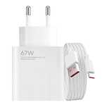 Ładowarka sieciowa Xiaomi BHR9465EU 67W 6.2A USB-A z kablem USB-C - bi