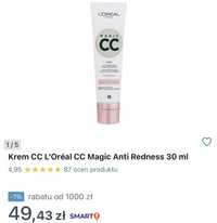 CC Magic Anti Redness Krem CC 30 ml