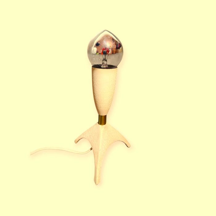 Lampa rakieta, lata 50. XX wieku, space age
