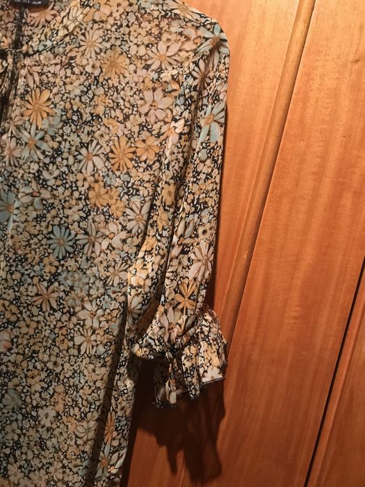 Vestido comprido Bershka