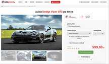Voucher na jazdę Dodge Viper GTS ważny do 02.07.2026