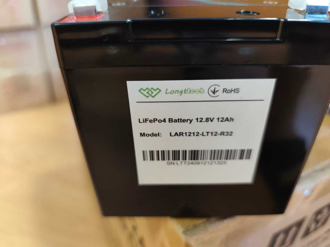 Батарея LiFePo4 Longttech LiFePO4 12.8V - 12Ah