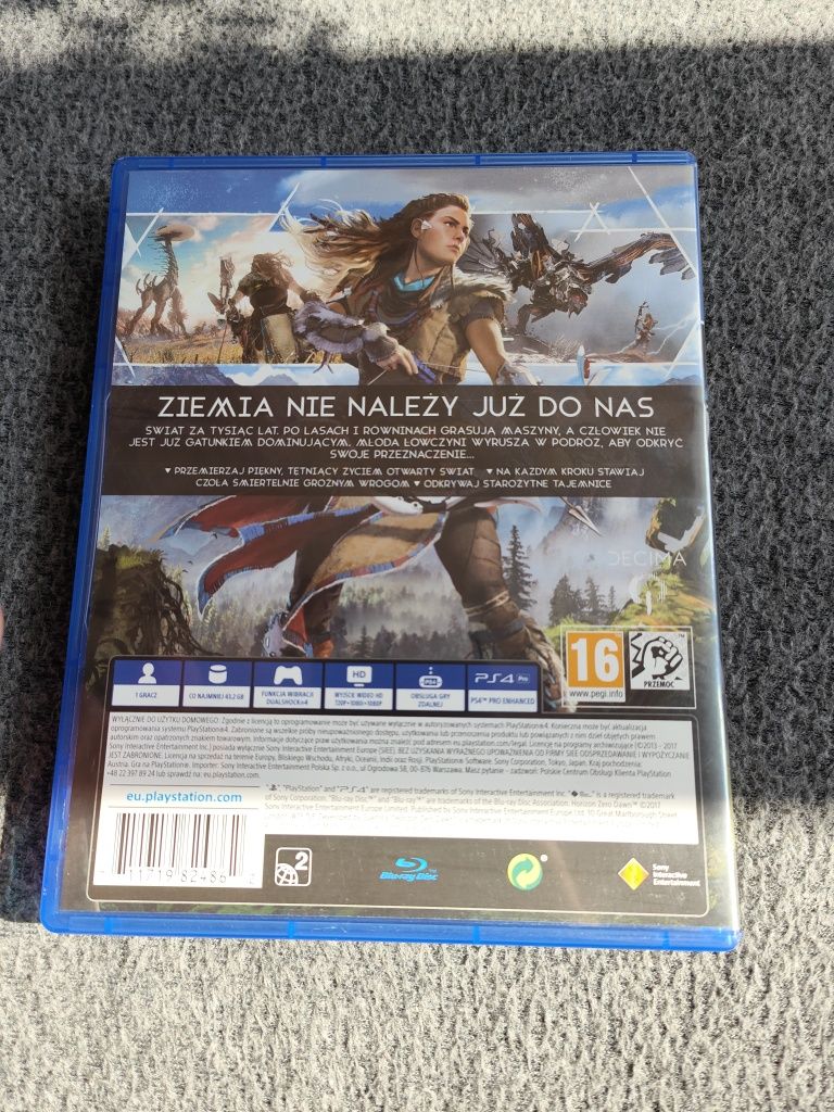 Horizon zero dawn PS4 PlayStation 4 5 Polska wersja