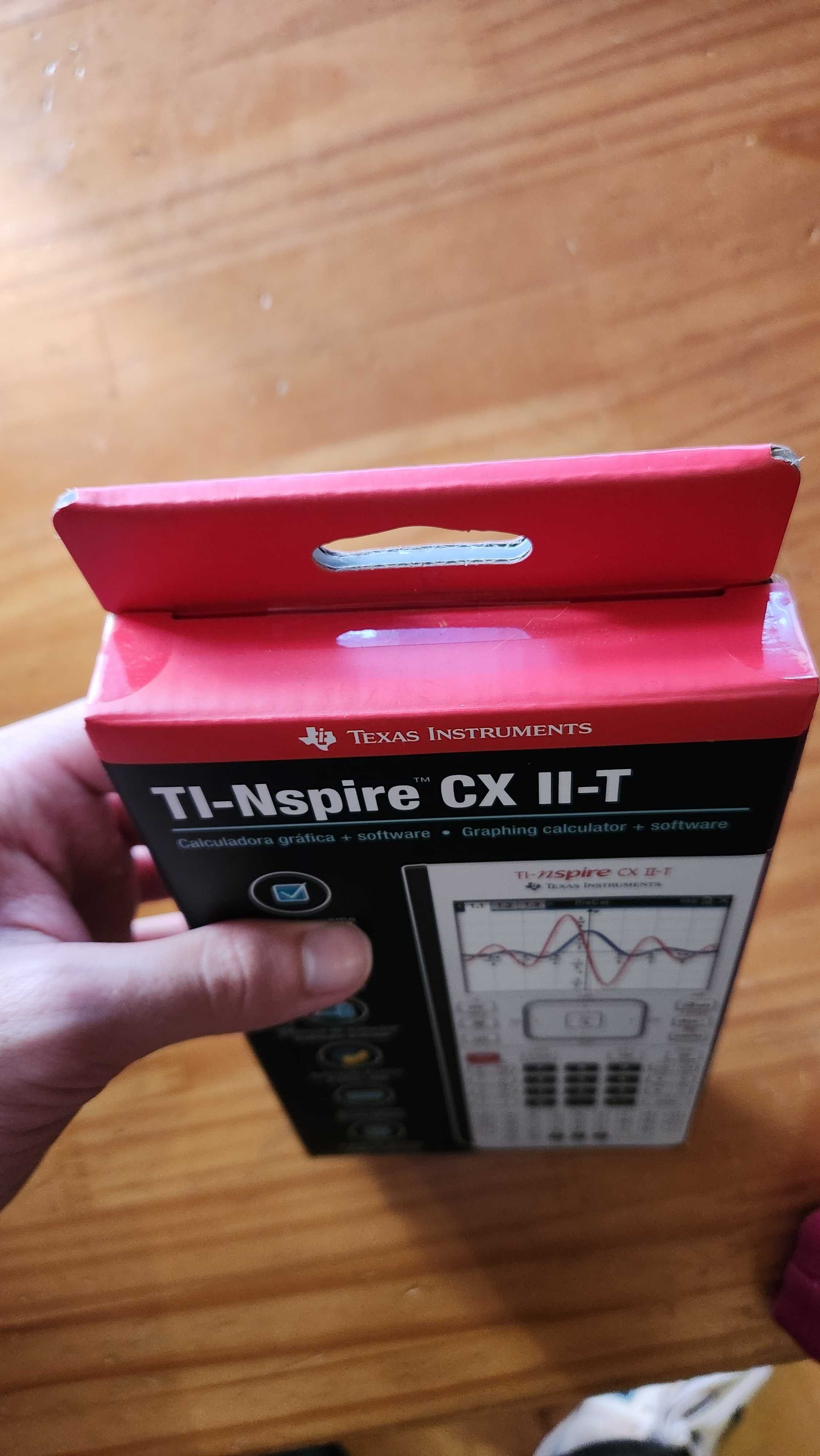 Calculadora gráficas Texas Ti-Nspire CX II-T (nova)