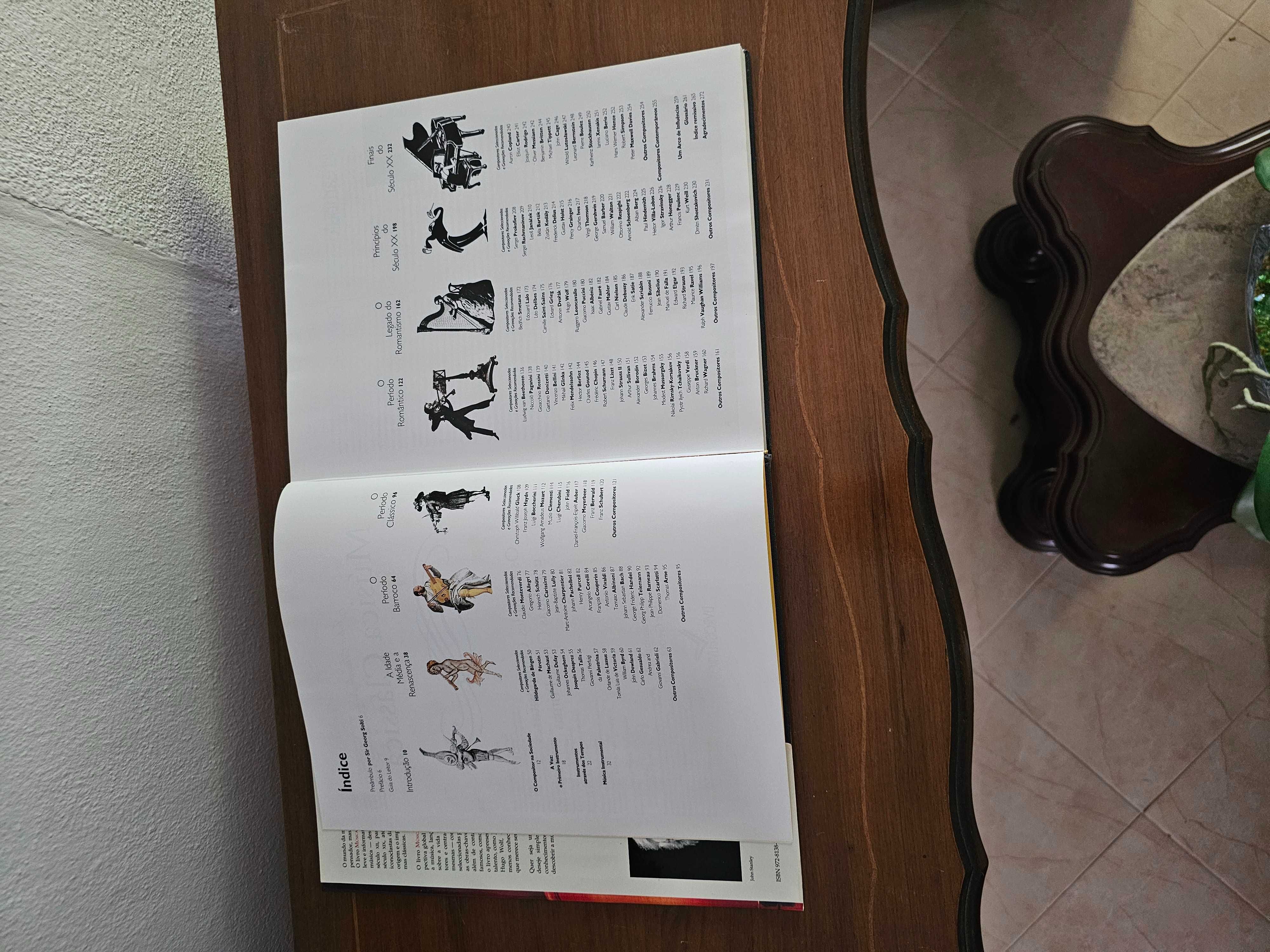 Livro - Os Grandes Compositores e as Suas Obras-Primas (1993)