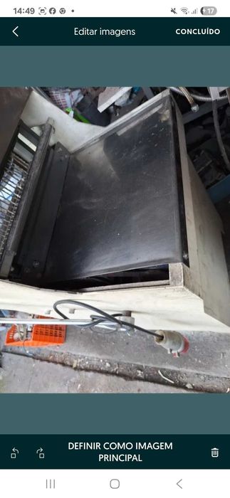 Arca inox maquina cortar pao estufa de alimentos