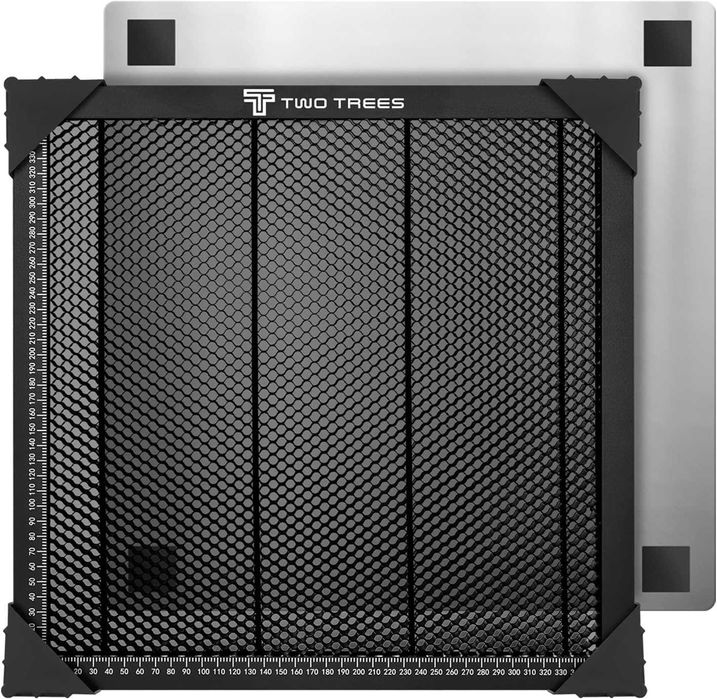 Mesa de trabalho favo de abelha alumínio 400x400x22mm para laser NOVA