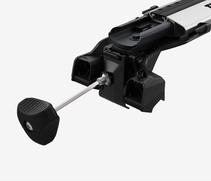 Relingi dachowe do DACIA Duster 2024- Thule WingBar Edge, Raised Rail