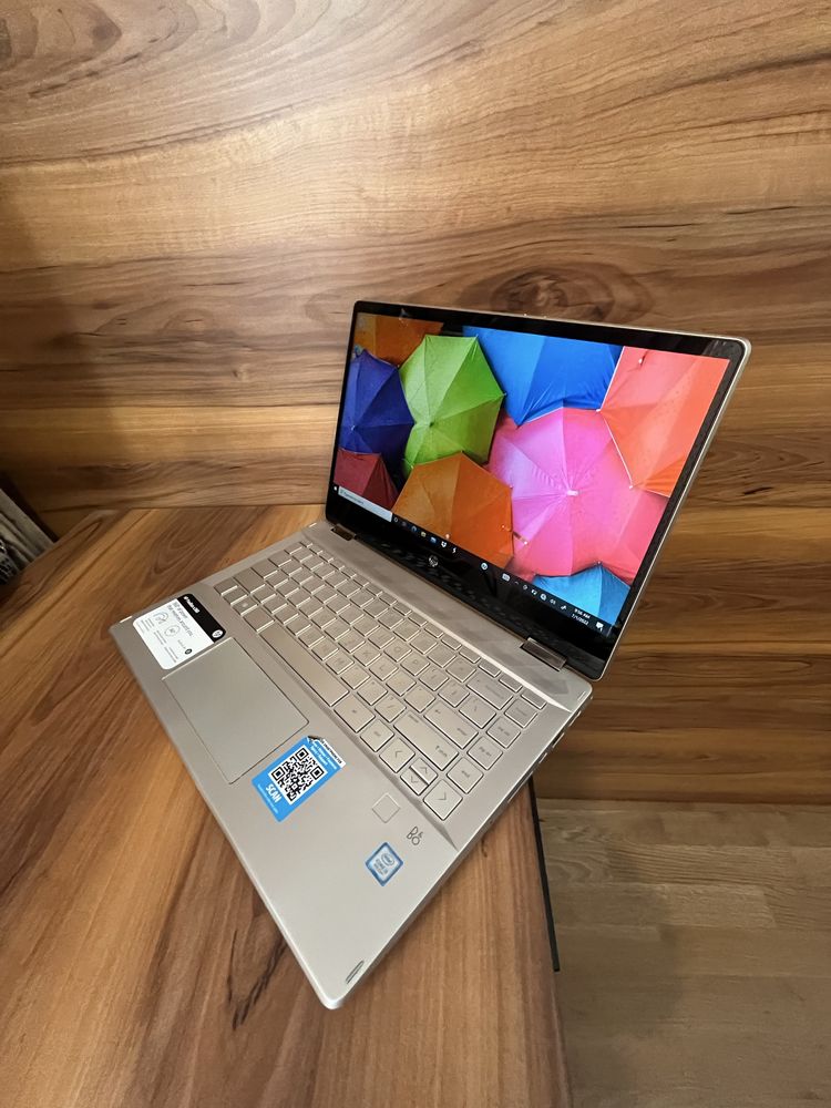 Hp Pavilion x360 14m ips i5 8520u 4 ядра ssd сенсорний трансформер