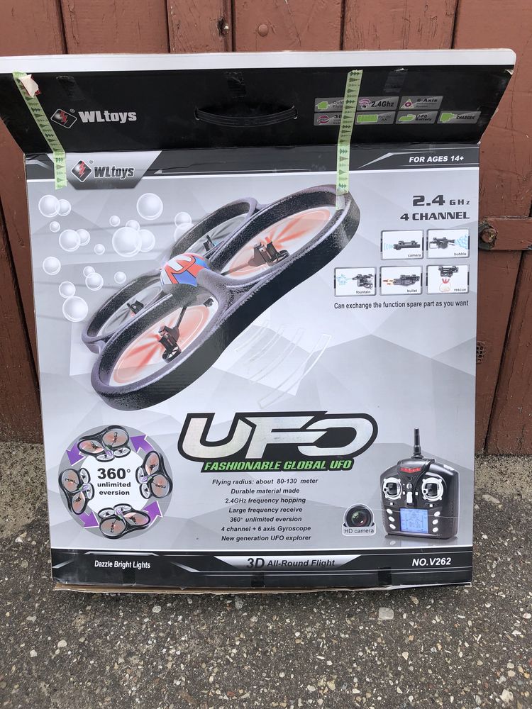 Dron UFO WLToys 3 silniki sprawne