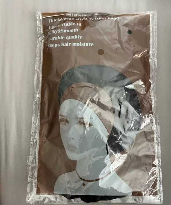 Touca de Cetim para cabelo antifrizz