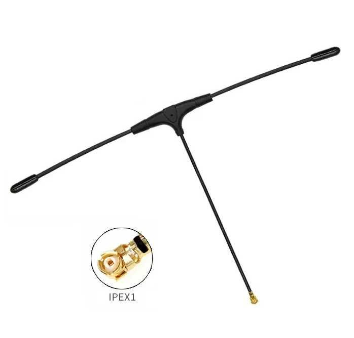 Антена диполь RX, TX  IPEX UFL ELRS 360 433, 500, 735, 750, 915 МГц
