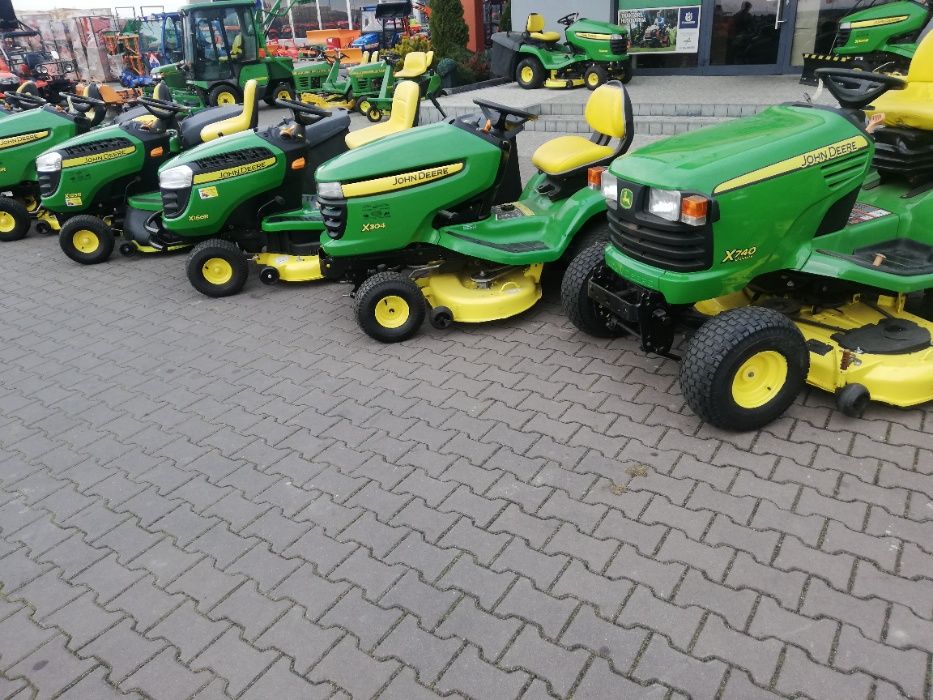 Traktorek Kosiarka samojezdna ogrodowa ciągnik John Deere