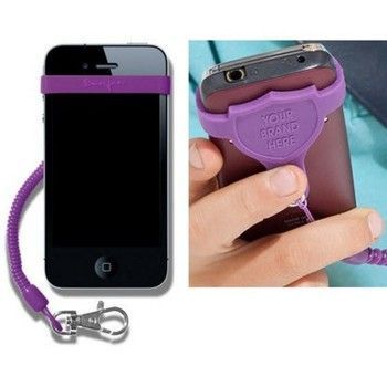 Suporte universal para smartphone myBunjee com chaveiro.