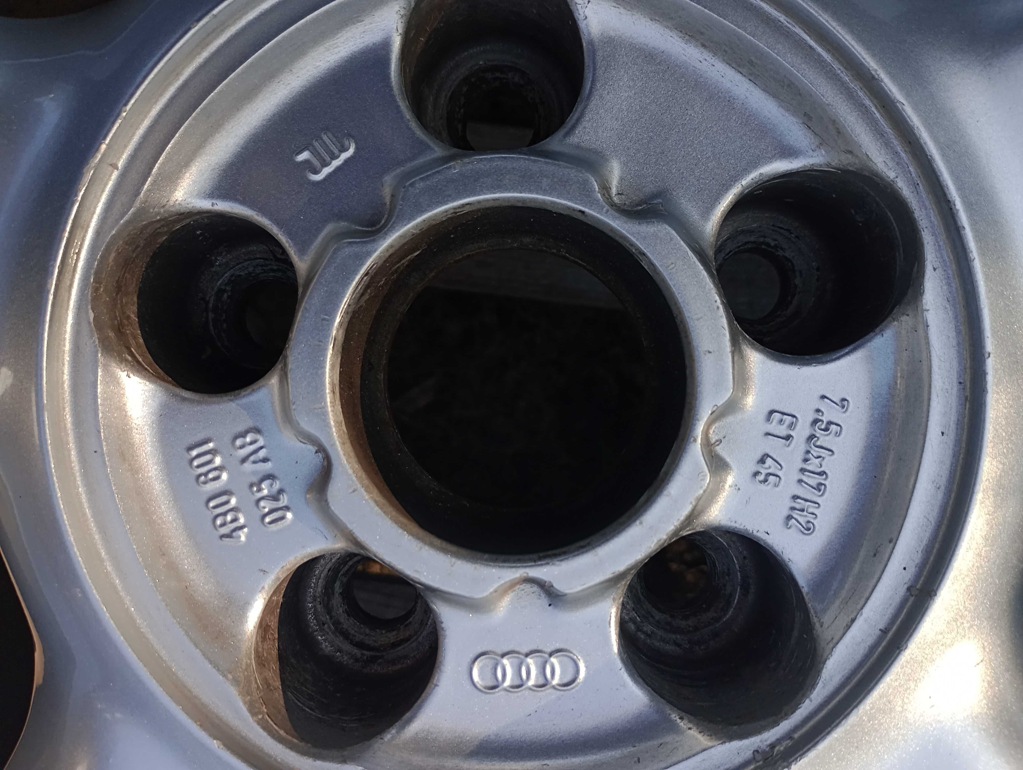 Alufelgi 17 cali 5x112 AUDI A6 A4 A3 VW Seat Skoda - piasta 57.1