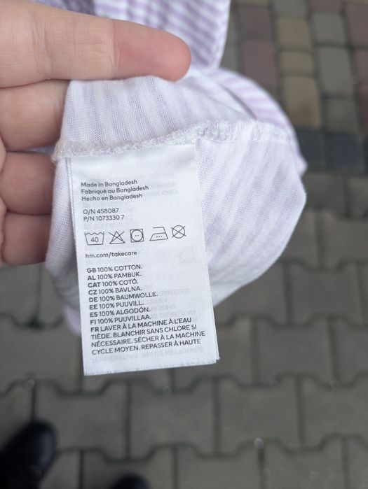 Bawełniana sukienka H&M 110/116