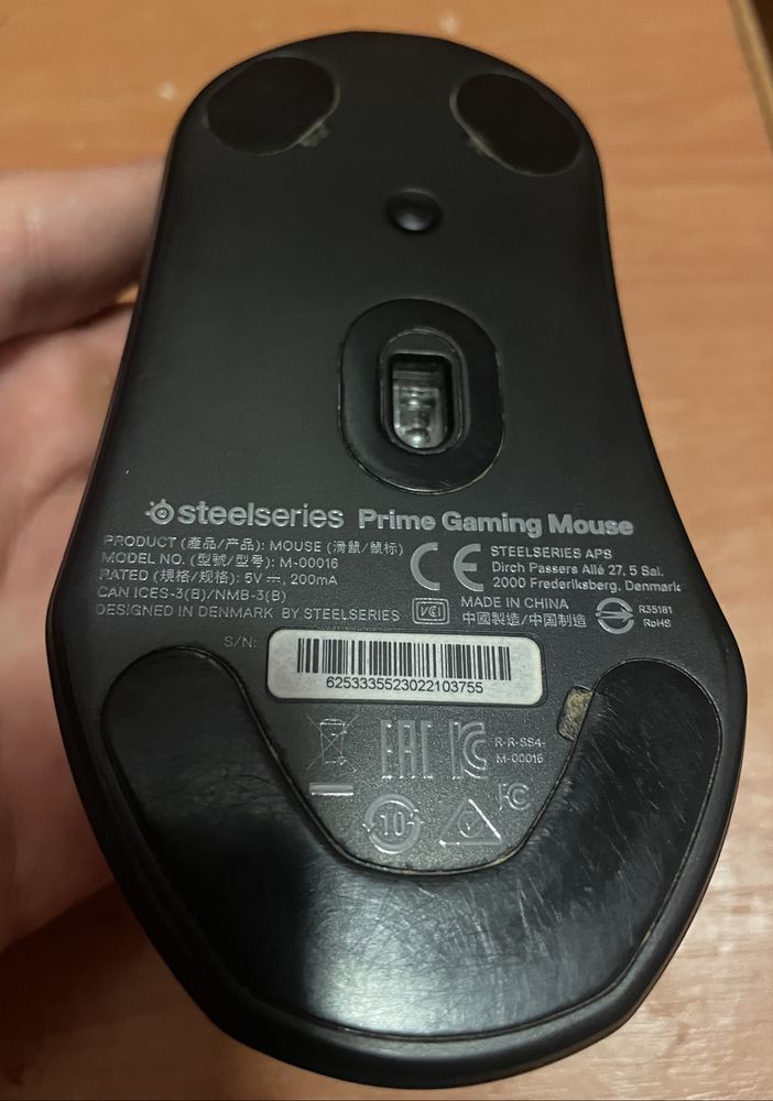 Ігрова миша SteelSeries Prime Black