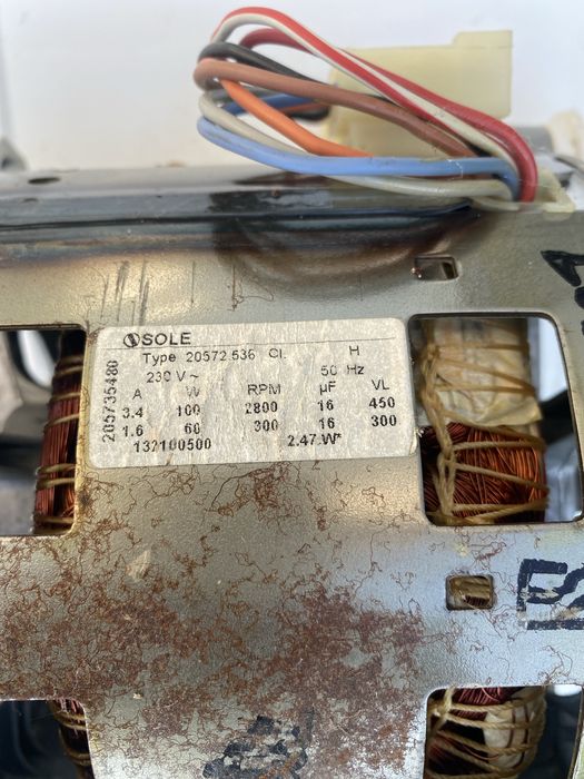 Електродвигун до пральної машини