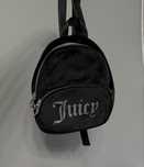 Велюровий рюкзак Juicy Couture Оригінал чорний з бірками