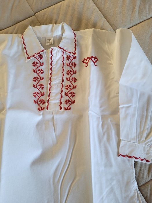 Camisa regional Viana, crianca 12 , 13. Nova