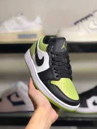 Air Jordan 1 Low "Green serpentine"