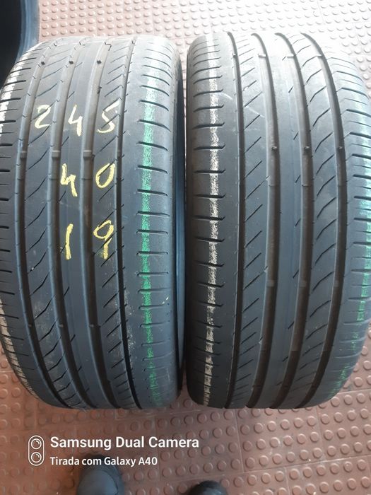 245/40r19 continental- Hankook