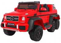 Pojazd Mercedes do 110 kg Czerwony 6x45W z Miejscem dla rodzica
