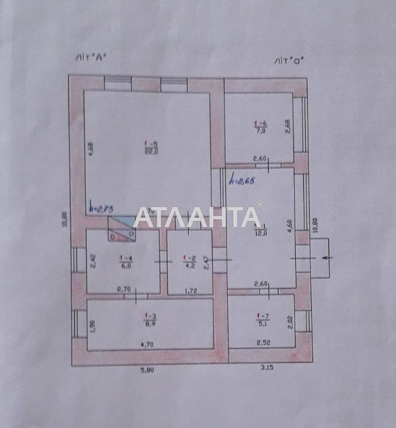 Новый 2х-этажный дом в с.Крыжановка