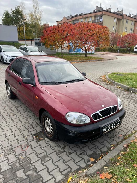 Daewoo lanos 1.5 16V 100koni 1999rok  pierwszy właściciel 82tys.km