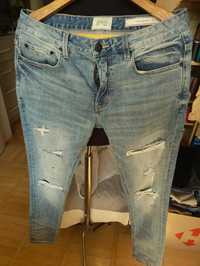 Джинсы Amicci premium jeans Italy w32 stretch.