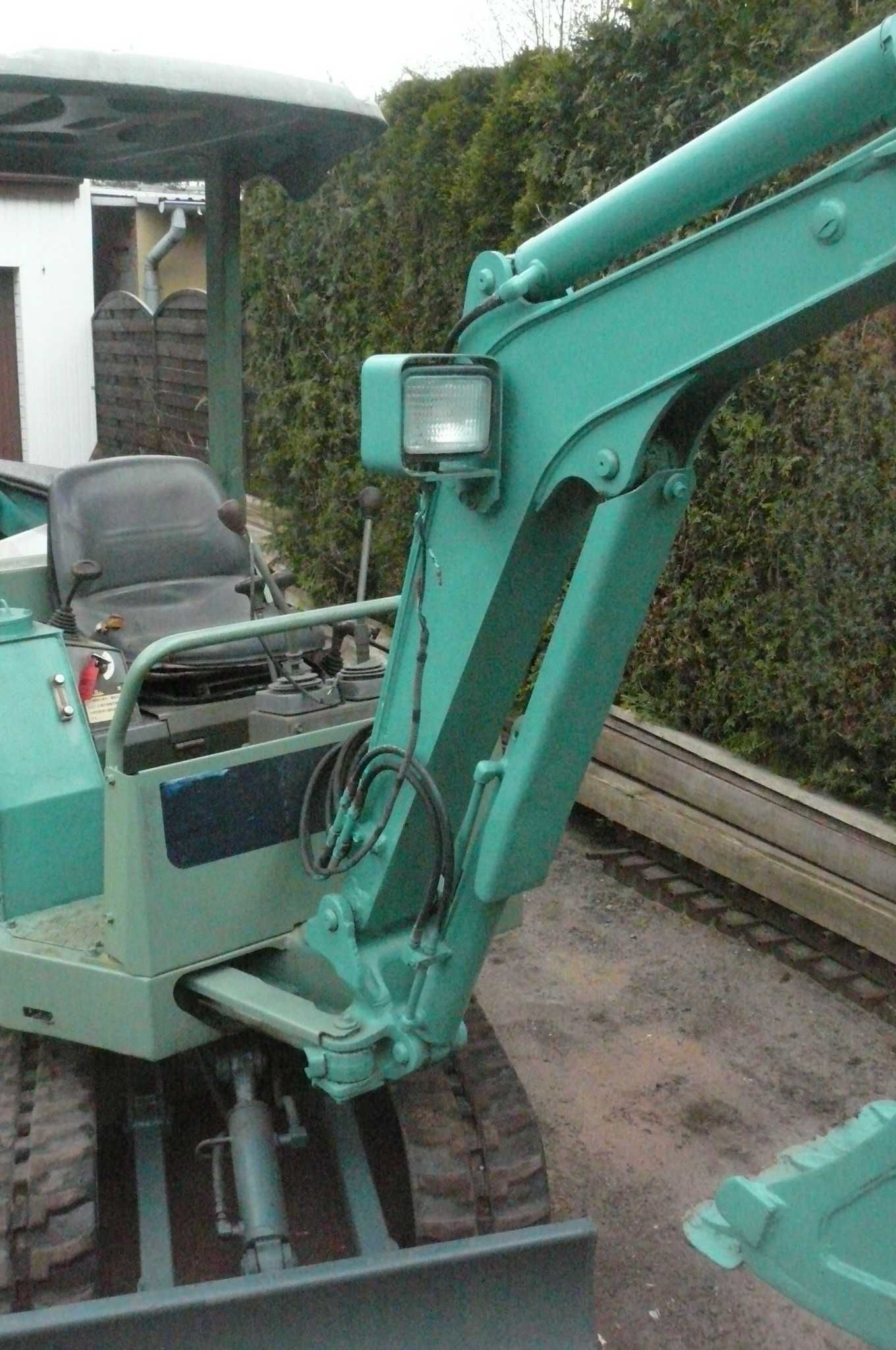 Minikoparka Koparka Yanmar B 12 silnik 3 cylindry Yanmar JAPAN