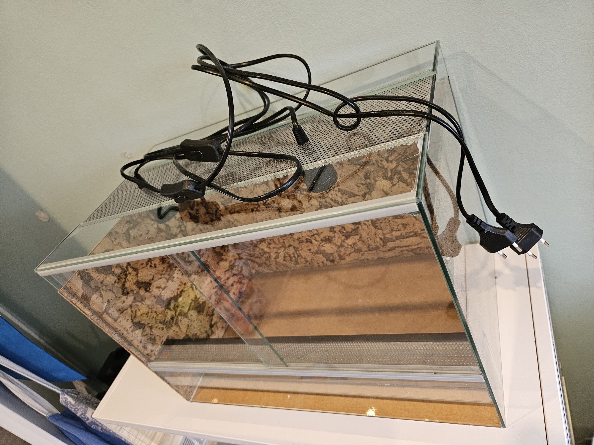 Terrarium szklane