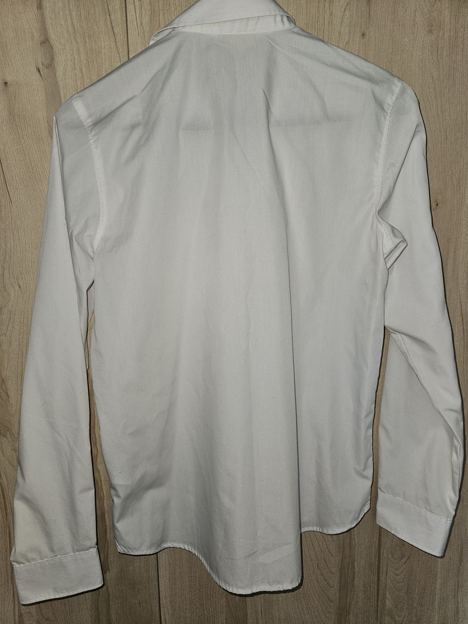 H&M Szkolna biała koszula easy-iron H&M  152 lub  KappAhl 170
