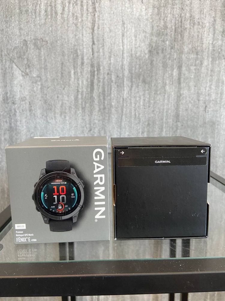 Garmin Fenix E 47mm AMOLED гармин феникс новые оригинал наличие черные