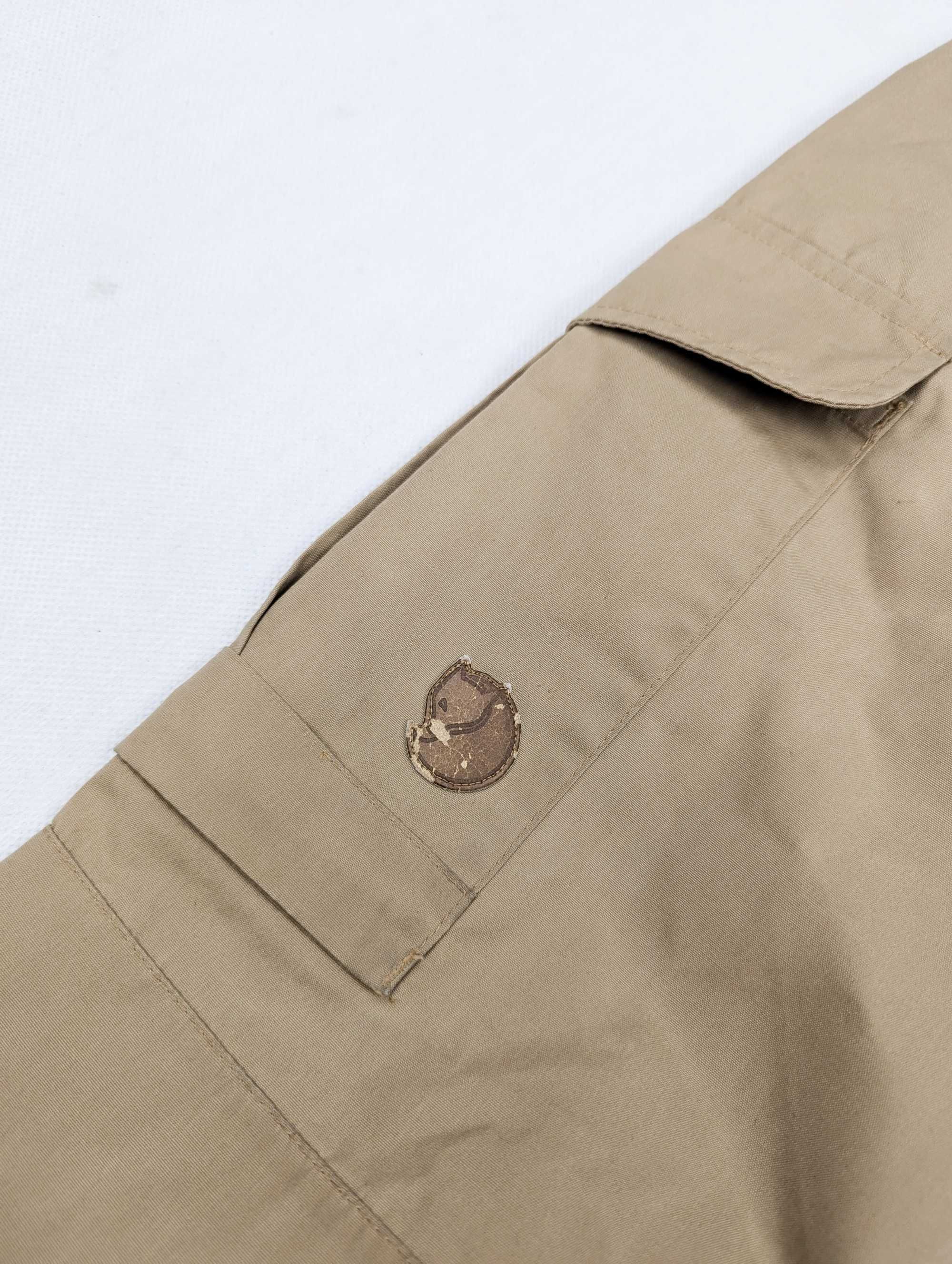 Fjallraven beżowe spodnie 52 L