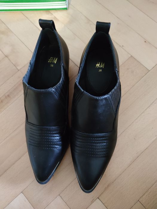 Взуття чоботи черевики казаки H&M 37-37,5 р