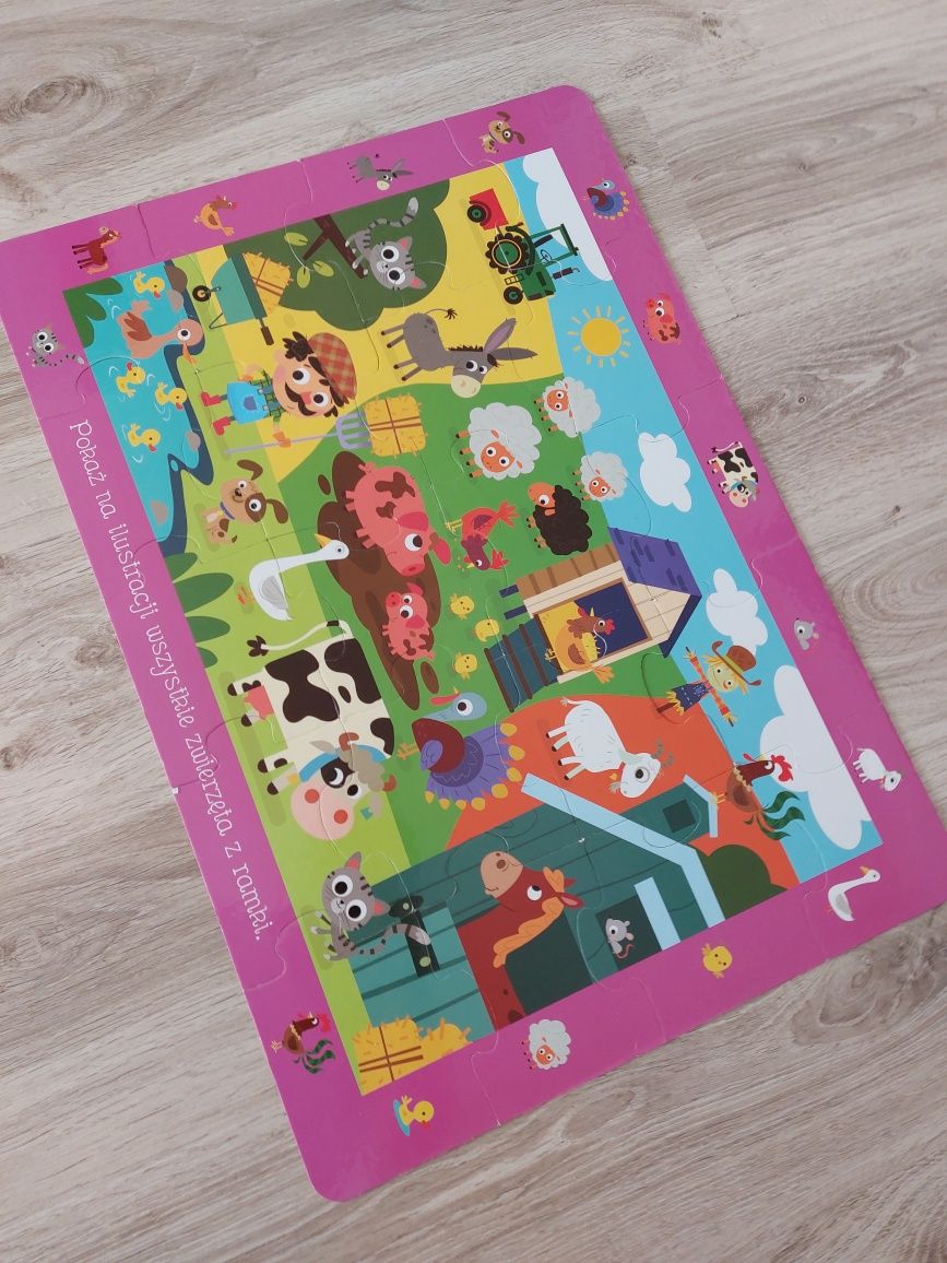 Puzzle dla maluszka 2+