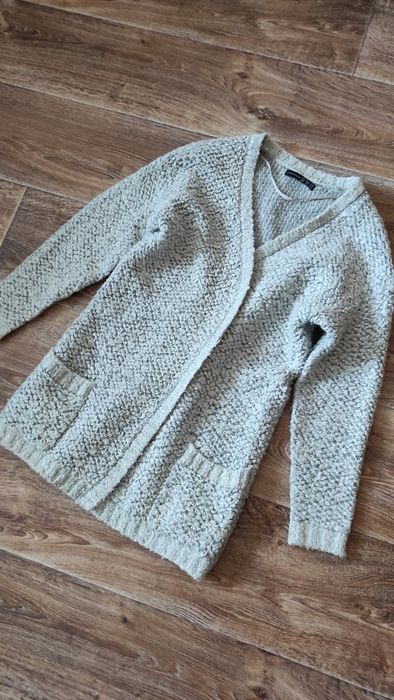 Кардиган шерсть+альпака в'язаний