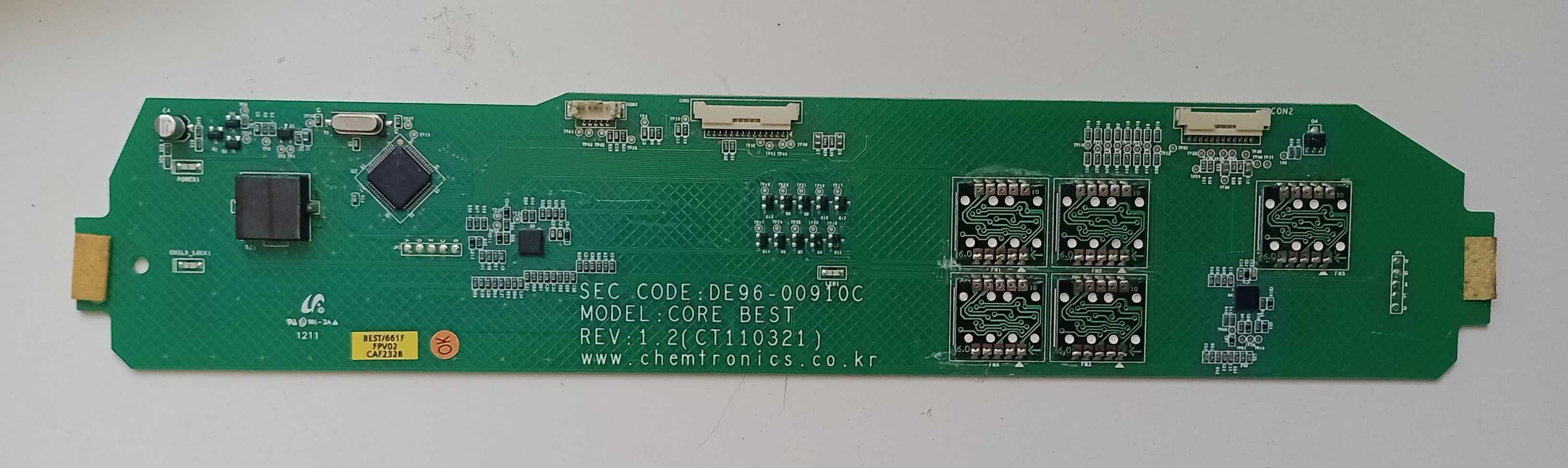 Panel dotykowy indukcji Samsung de96- 00910c. 100% sprawny.