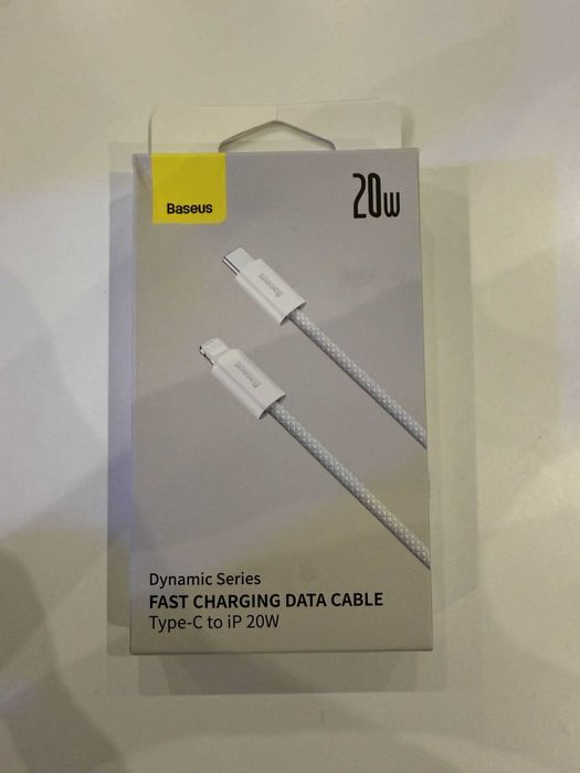 Oryginalny kabel Baseus Type-C do Lightning 1m – szybkie ładowanie 20W