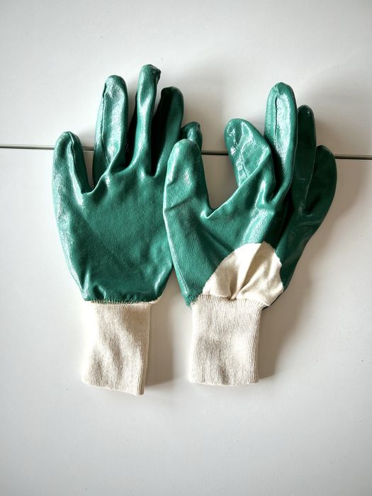 Rękawice ogrodowe gumowe mocne 1 para