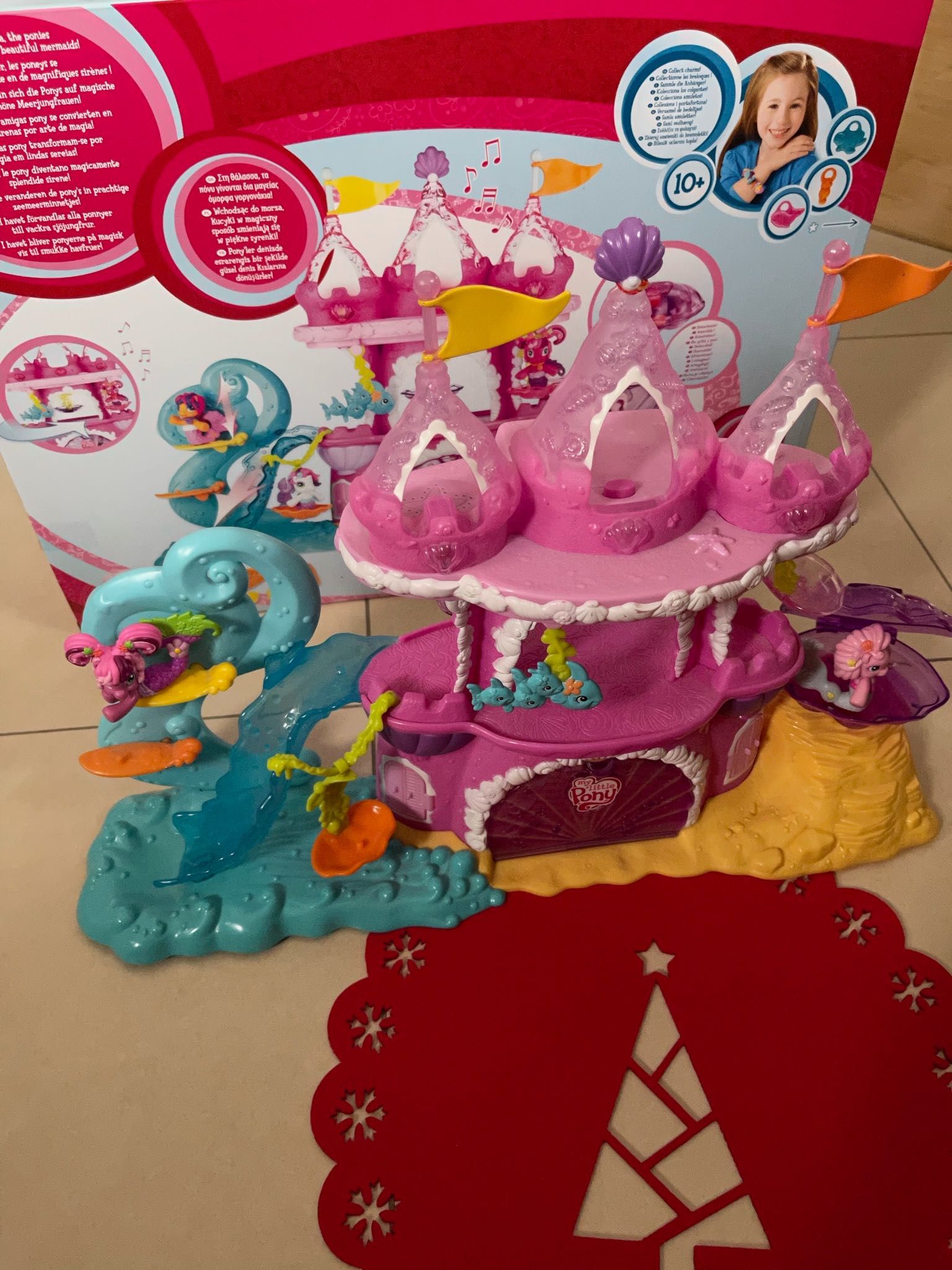 Hasbro My Little Pony Zamek Kucyków Syrenek