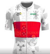 SANTINI TdF Official Grand Depart Pais Vasco 2023 koszulka na rower