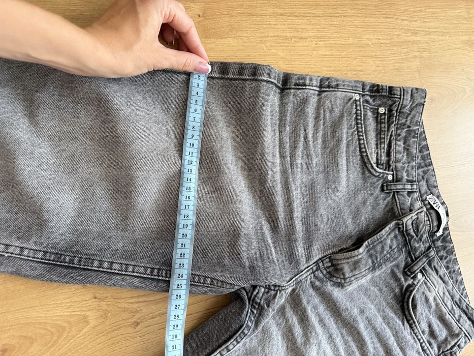 Сірі джинси zara жіночі