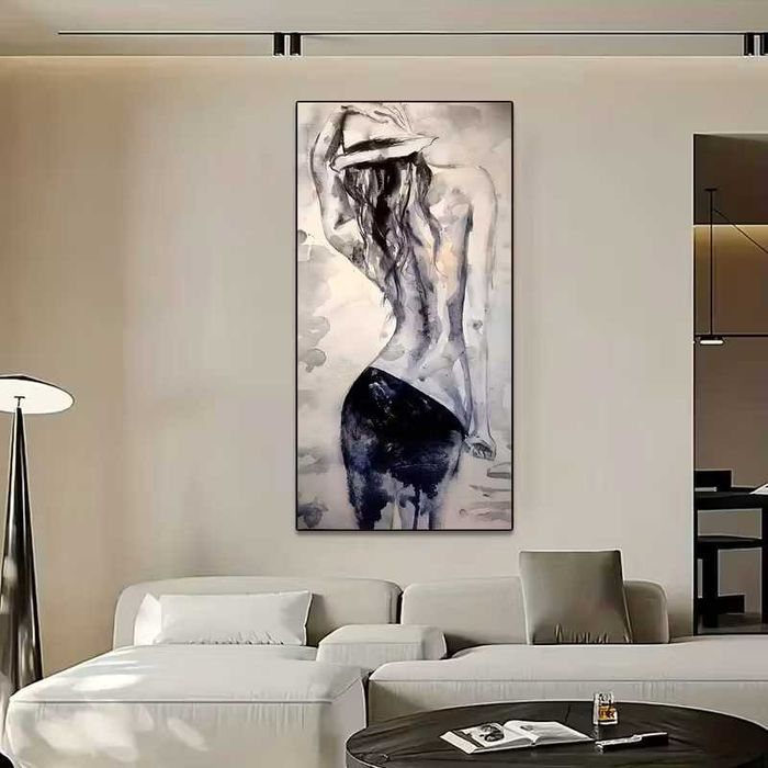 Płaski, [Druk 2D]1 szt./komplet Nowoczesna Minimalistyczna