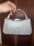 Bolsa Prateada para Cerimónia